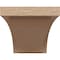 Ekena Millwork 8"W x 16"D x 8"H Wide Helena Rough Cedar Woodgrain TimberThane Corbel, Primed Tan CORUR08X16X08HELRCPR - alternate 5